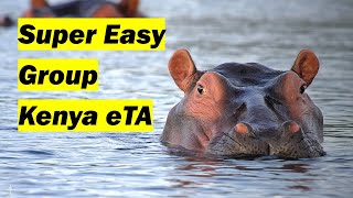 How to do a Kenya Group eTA Application [upl. by Schick]