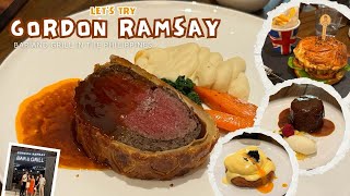 Trying The FIRST Gordon Ramsay Restaurant in the Philippines Gordon Ramsay Bar and Grill [upl. by Atikin285]