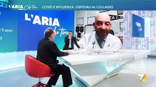 Picco Covid e influenza Matteo Bassetti quotRingraziamo i ciarlatani che han fatto [upl. by Bloxberg]