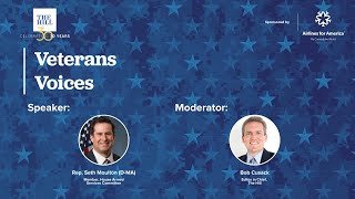 Invisible Wounds Veteran Mental Health w Rep Seth Moulton DMA  Veterans Voices [upl. by Oslec]