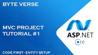 ASPNET CORE MVC  Code First  Entity Setup 1 [upl. by Anyt]