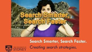 Search Smarter creating searching strategies [upl. by Francois413]