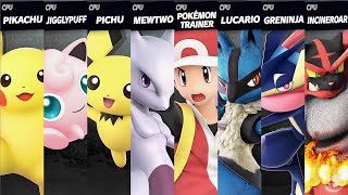 Super Smash Bros Ultimate Pokemon Battle [upl. by Zingg539]