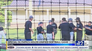 Special Olympics hosts unified softball game [upl. by Dido996]