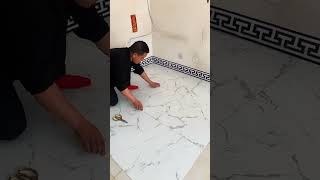 How to renovate and refresh your floor with newgeneration selfadhesive PVC tiles part10 homedecor [upl. by Adlig]