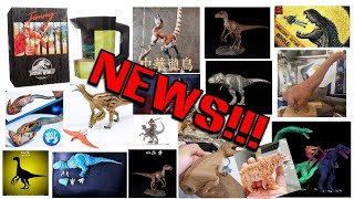 NEWS Mattel Jurassic World SDCC exclusive revealed More Nanmu Smart series figures revealed [upl. by Ritter]