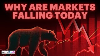 Stock Market Crash Today Why Are Markets Falling Today I Nifty Sensex News [upl. by Oivlis860]