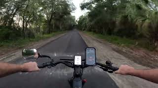 Citrus County  Inverness Florida  EBike Ride  Withlacochee State Trail  newpavement [upl. by Oirotciv454]