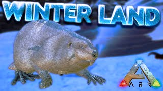 Beavers BABYYY  Ark Winter Land  Part 12 [upl. by Gytle]