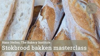 Zelf stokbrood maken met Hans Heiloo van The Bakery Institute [upl. by Selmner]