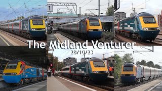 The Midland Mainline HST Return  The Midland Venturer 28102023 [upl. by Witha]