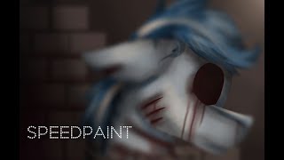 13 Goretober Amnesia mlp oc speedpaint [upl. by Akilegna]