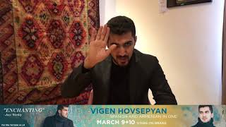 Vigen Hovsepyan Spanish Message  March 9 10 2018 [upl. by Kolivas976]