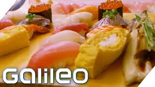 So isst die Welt Sushi  Galileo  ProSieben [upl. by Nalorac916]