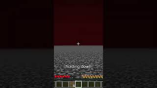 How to get on the NETHER ROOF  shorts fyp gaming viral nether howto [upl. by Neelrahc840]