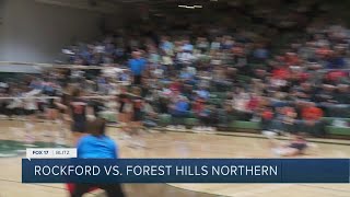 Volleyball Rockford 3 Forest Hills Northern 1 [upl. by Ardnossak]