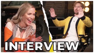 Ryan Gosling quotInterviewsquot Emily Blunt for THE FALL GUY  Hilarious Interview Mild Spoiler [upl. by Legra509]