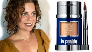 BEST FOUNDATION EVER La Prairie Skin Caviar Concealer Foundation Sunscreen SPF 15 Review [upl. by Aihsotal750]