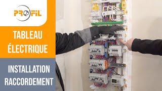 Installer et câbler un TABLEAU ELECTRIQUE de A à Z [upl. by Ahtelra878]