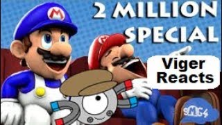 Viger Reacts to SMG4s quot2 MILLION FAN COLLABERATION SPECIAL SSENMODNARquot [upl. by Curt737]