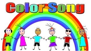 Colors Song  Color Song for Children  Kids Songs by The Learning Station [upl. by Nniroc]