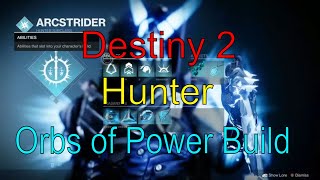 How to be the ultimate orb machine with this hunter build Destiny 2 [upl. by Ahsok868]