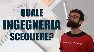 Facoltà di INGEGNERIA quanti diversi tipi di Ingegneria ci sono [upl. by Caprice]