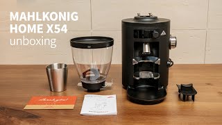 말코닉 홈그라인더 X54 개봉기  Mahlkonig Home Grinder X54 Unboxing [upl. by Jacinda]