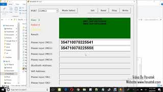 How to use Spreadtrum WriteIMEI tool [upl. by Sheply]