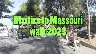 Myrties to Massouri A Scenic Walk Through Kalymnos Coastal Beauty [upl. by Loreen213]