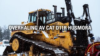 Overhaling av Cat D11R Husmora [upl. by Ainehs54]