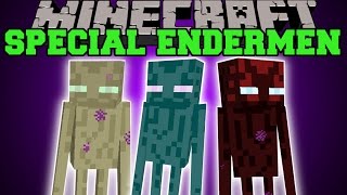 Minecraft SPECIAL ENDERMEN CLONES LIGHTNING THEIVES amp MORE Mod Showcase [upl. by Kram96]