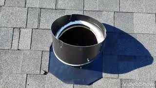 How to install a Whirly bird attic turbine vent [upl. by Wanfried]