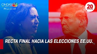 🔴 20 MINUTOS RECTA FINAL HACIA LAS ELECCIONES EEUU parati noticias [upl. by Sheaff]