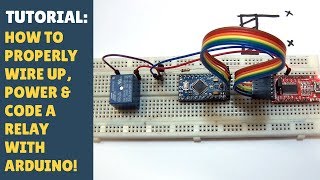 TUTORIAL How to Properly Wire up Power amp Code a Relay with Arduino Songle 05VDC Module  Simple [upl. by Arabeila151]