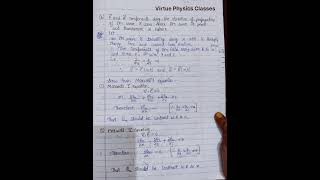 Maxwells Equation and Electromagnetic Wave complete chapter 🔥 bsc physics [upl. by Sylera610]