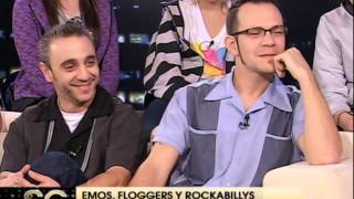 Emos Floggers y Rockabillys  Susana Gimenez 2008 [upl. by Eatnuahs]