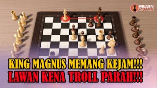 MATI AKIBAT NAFSU MEMBARA  Magnus Carlsen VS Peter Svidler 2018 [upl. by Claudette]