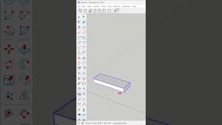 How to make array in Sketchup sketchup array tutorials sketchuptutorial 3dmodelingtutorial [upl. by Dnalerb]