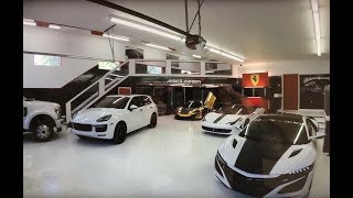 CHECK OUT THIS INSANE CUSTOM GARAGE [upl. by Tiphani369]