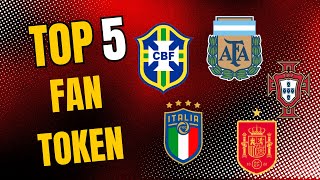 5 mejores fan tokens futbol Eurocopa y Copa America 2024 [upl. by Lliw]