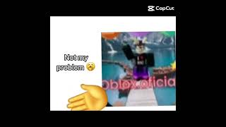 Para q prendas una lección roblox edit [upl. by Natye49]