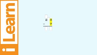 Subtraction Learn to subtract 1digit numbers from 2digit numbers Pt 1 [upl. by Scoville478]