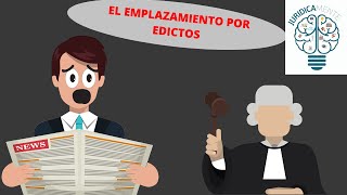 EL EMPLAZAMIENTO POR EDICTOS [upl. by Joslyn]