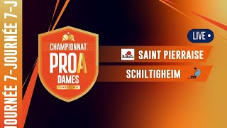 PRO A DAMES  J7  ENT SAINT PIERRAISE  SCHILTIGHEIM SU [upl. by Marguerite130]