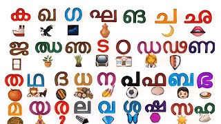 Malayalam alphabets  വ്യഞ്ജനാക്ഷരങ്ങൾ [upl. by Azeel]