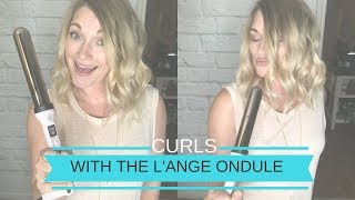 Curls with the L’Ange 32 mm Ondule wand [upl. by Kleinstein967]