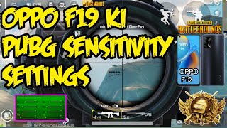 Oppo f19 ki pubg sensitivity settings best and zero recoil sensitivity settings oppo f19 sensitivity [upl. by Acker]