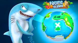 Hungry Shark World  Thresher Shark Attack  Pacific Islands Classic Mode Full Gameplay HD [upl. by Martina226]