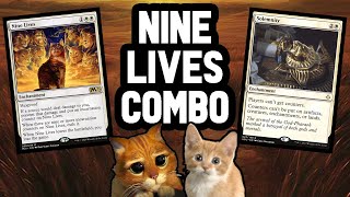 🐱 NINE LIVES SOLEMNITY COMBO 🐱 Enduring Ideal 【 MTG Modern Gameplay 】 [upl. by Pelagia]